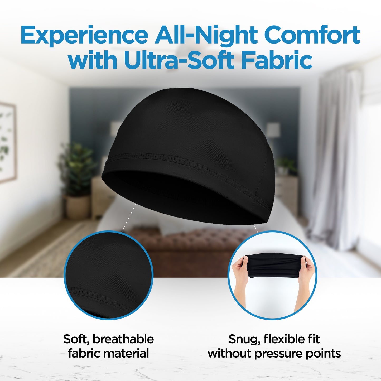 resplabs® CPAP Head Comfort Liner - cpaphat