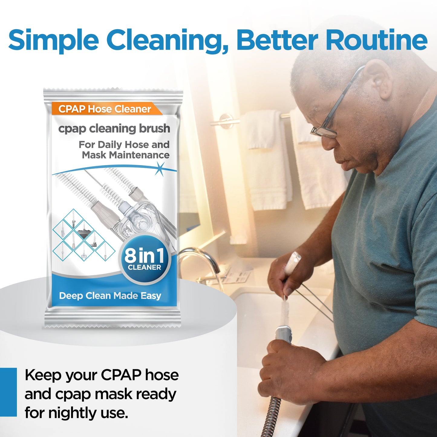 resplabs® CPAP Hose Cleaning Brush