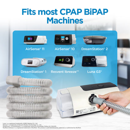 resplabs® CPAP Hose - Standard 6 Foot Universal CPAP Tubing Replacement