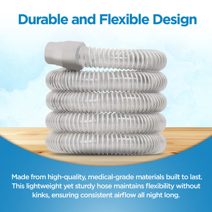 resplabs® CPAP Hose - Standard 6 Foot Universal CPAP Tubing Replacement