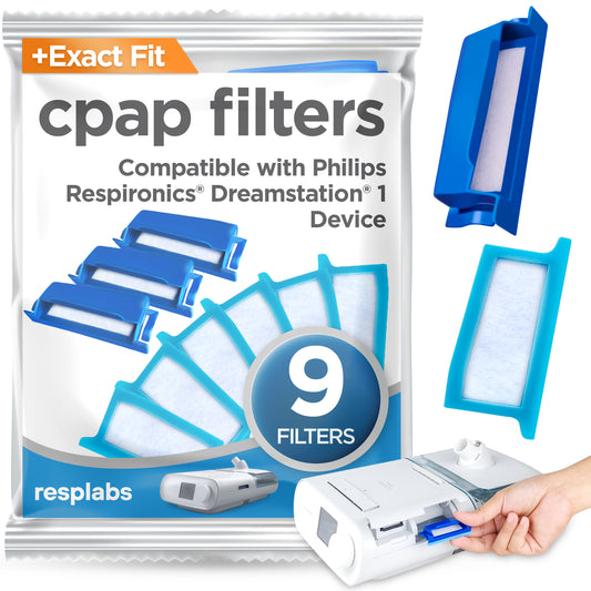 resplabs® CPAP Filters Compatible with The Philips Respironics DreamStation 1 CPAP and BiPAP Machines