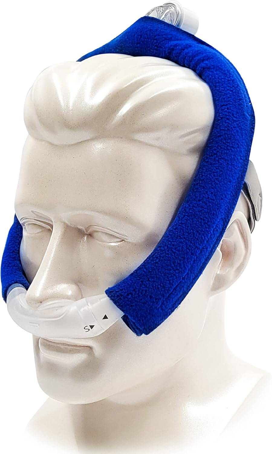 resplabs CPAP Strap Covers for DreamWear Headgear – Includes Front & Back Cushions – Reusable CPAP Mask Comfort Pads Compatible with Philips Respironics – Reduces Strap Marks