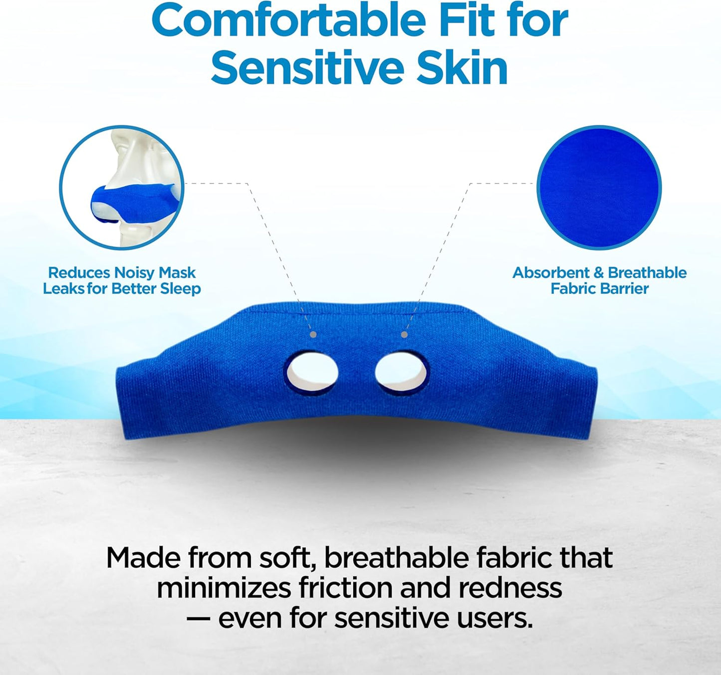 resplabs® CPAP Mask Liners - Compatible with Nasal Pillow CPAP Masks