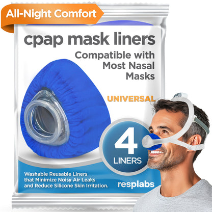 resplabs CPAP Mask Liners - Universal Fit, Reusable Cover