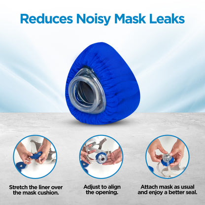 resplabs CPAP Mask Liners Compatible with AirFit N20 Nasal CPAP Mask Reusable Soft Liners for Comfort