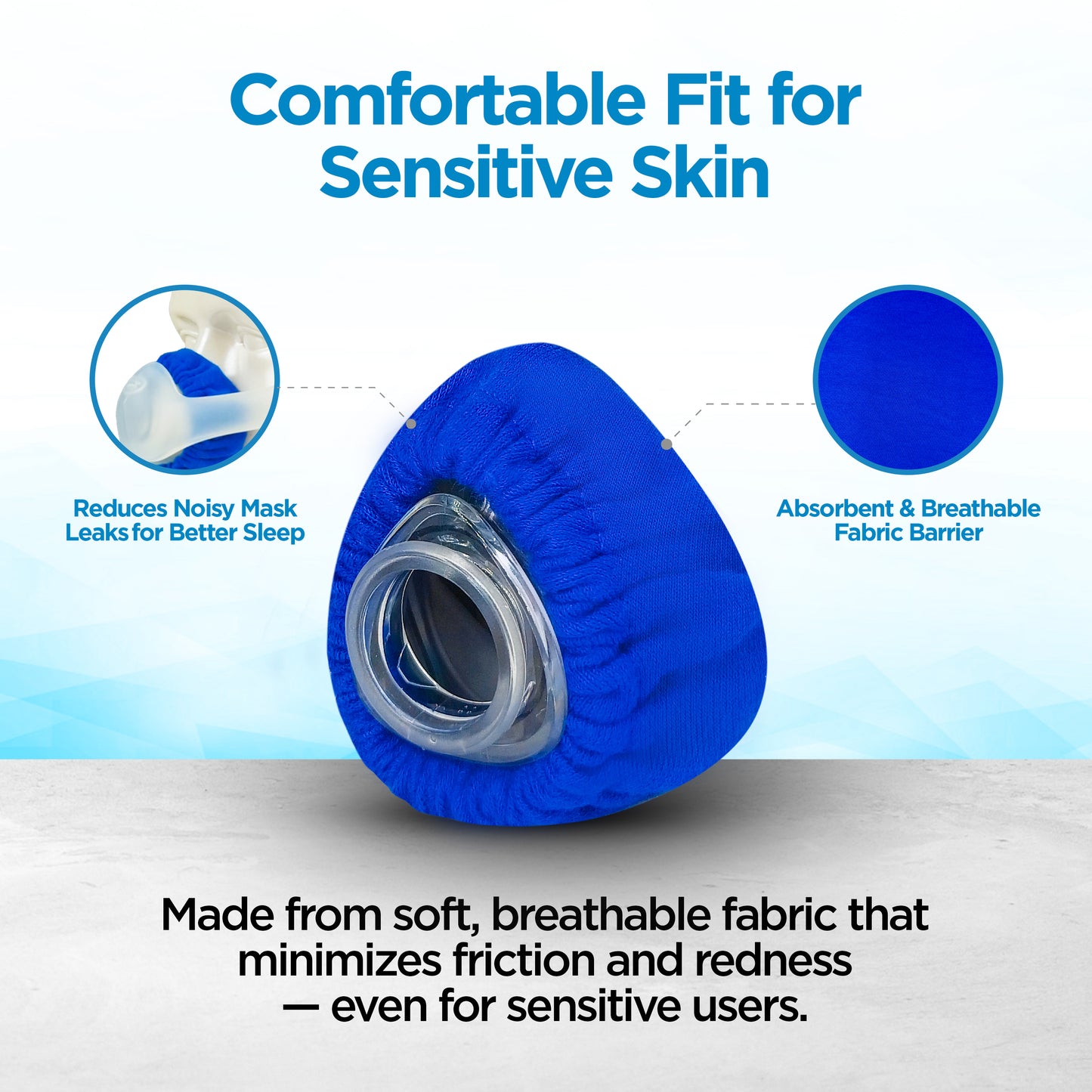 resplabs CPAP Mask Liners Compatible with AirFit N20 Nasal CPAP Mask Reusable Soft Liners for Comfort