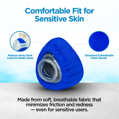resplabs CPAP Mask Liners Compatible with AirFit N20 Nasal CPAP Mask Reusable Soft Liners for Comfort