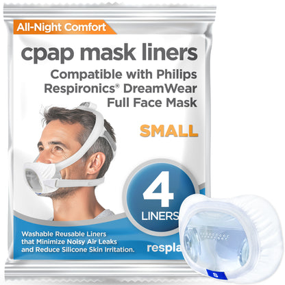 resplabs® CPAP Mask Liners Compatible with DreamWear Full Face CPAP Mask