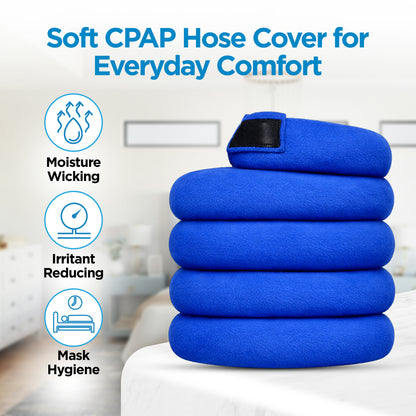 resplabs® CPAP Hose Cover 6 ft Soft Comfort Sleeve for All CPAP Tubing