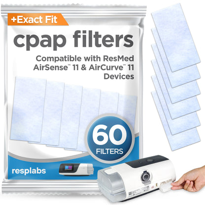 resplabs® CPAP Filters Compatible with The ResMed AirSense 11 CPAP and BiPAP Machines