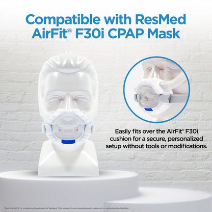 resplabs® CPAP Mask Liners Compatible with The ResMed AirFit F30i Full Face CPAP Mask
