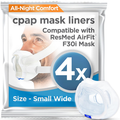resplabs® CPAP Mask Liners Compatible with The ResMed AirFit F30i Full Face CPAP Mask