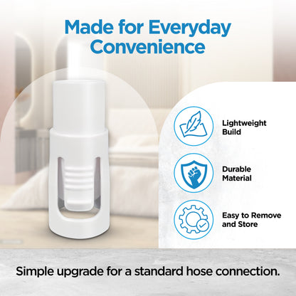 resplabs CPAP Hose Adapter - ResMed AirMini Compatible Universal Tubing Connector - 1 Pack