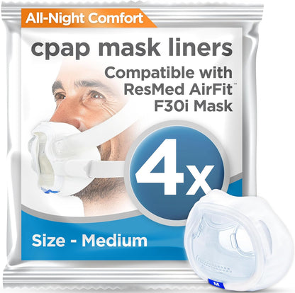 resplabs® CPAP Mask Liners Compatible with The ResMed AirFit F30i Full Face CPAP Mask