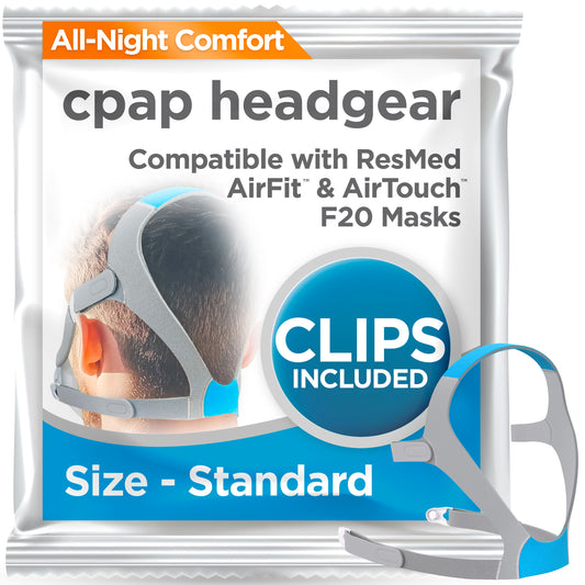 resplabs® CPAP Headgear Compatible with The ResMed AirFit AirTouch F20 Mask