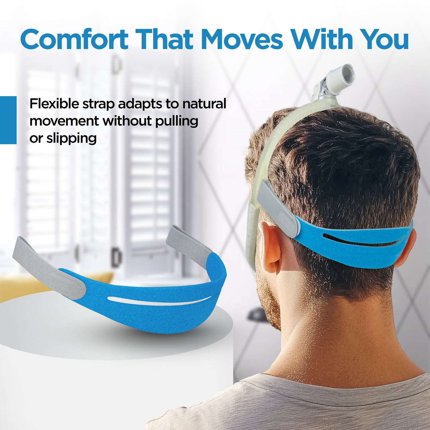 resplabs® CPAP Headgear Compatible with AirFit N30i, P30i & AirTouch N30i Nasal Masks