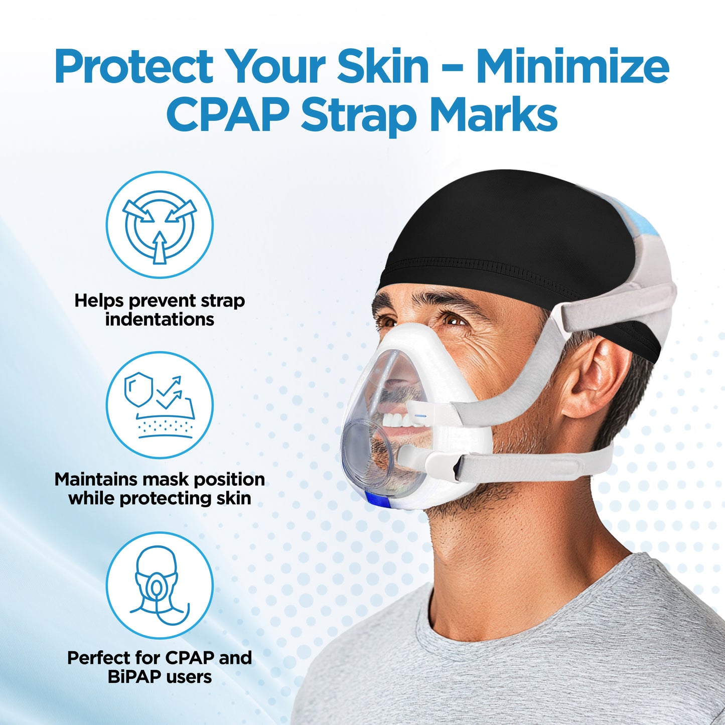 resplabs® CPAP Head Comfort Liner - cpaphat