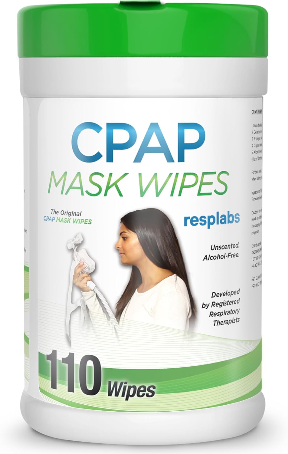 resplabs® CPAP Mask Wipes