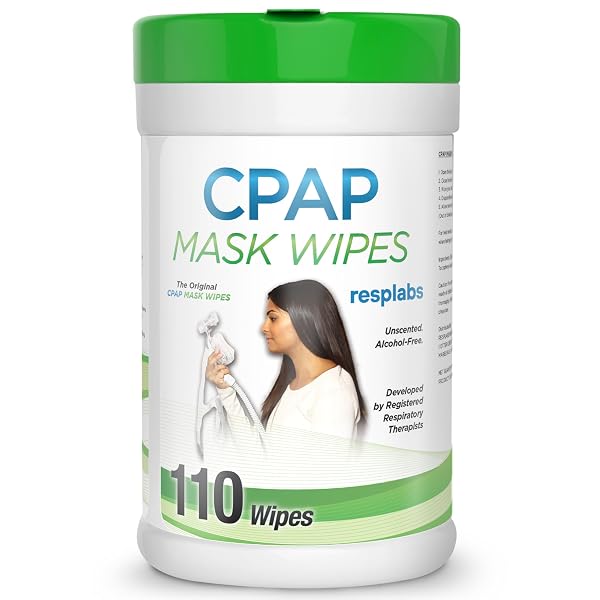 CPAP Mask Wipes, Unscented, 110 wipes