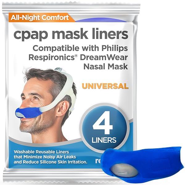 Mask Liners for Nasal Pillow Masks, 4 pack